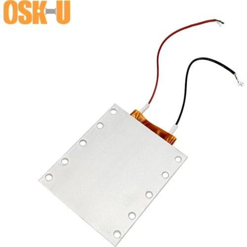 PTC Heater Element Thermostat 220V 73x63x7mm PTC Heating Element 180/230/270C Constant Temperature Heater Plate for Coffeemaker