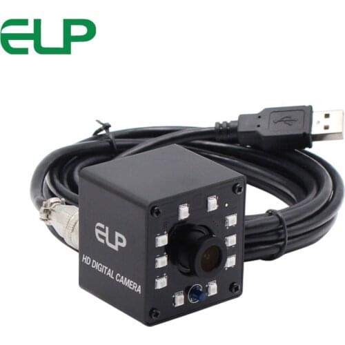 Night vision 640X480 VGA Windows,Android,Linux raspberry pi usb camera CMOS OV7725 HD Webcam IR CUT and 10pcs IR LEDS