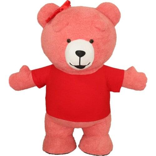Newest 2.6M 3M Inflatable Teddy Bear Costume for Advertising Customize Teddy Bear Mascot Costume Halloween Costume for Adult