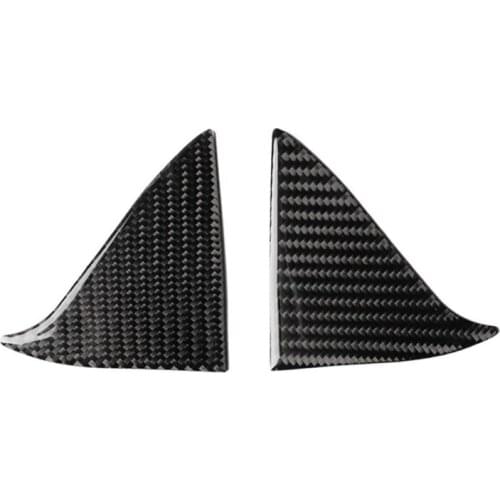 Fit For Mazda 3 Angkesaila 2013-2016 Carbon fiber front door interior handle A triangle decoration Interior modification