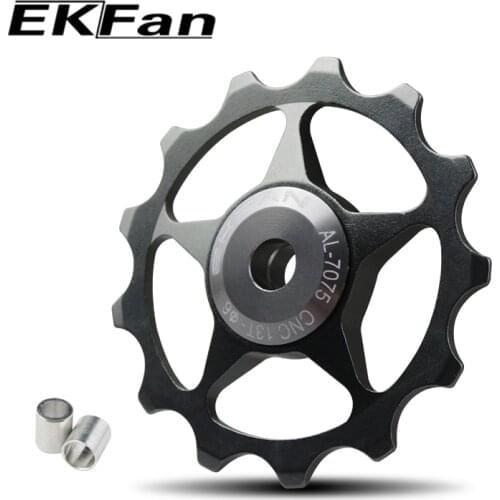 2pcs 11T 13T MTB Rear Derailleur Pulley Mountain Road Bikes Bicycles Roller Idler Bearing Jockey Wheel Parts 10 Color