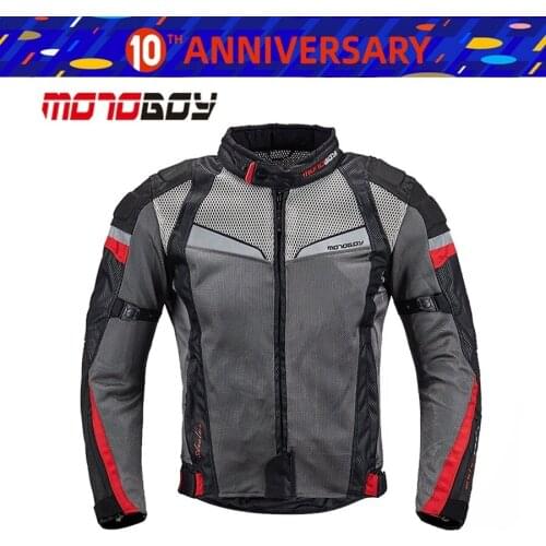 Free shipping 1pcs Motocross Racing Reflective Jacket Mesh Breathable Clothes Motorcycle Jacket With 5pcs pads