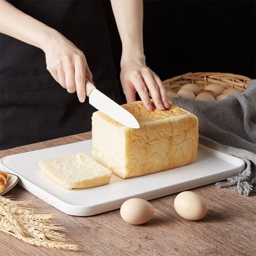 U-shaped Cutting Board Bread Plate Vegetable Fruits Meats Bread Cutting Chopping Blocks Food Serving Tray Household Tableware