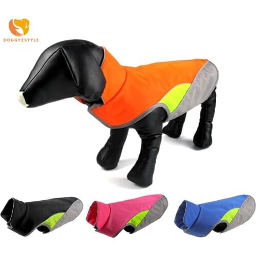 Waterproof Dog Vest Jacket Warm Pet Puppy Clothing Winter Dogs Clothes Coat For Small Medium Dogs Soft Costume DOGGYZSTYLE