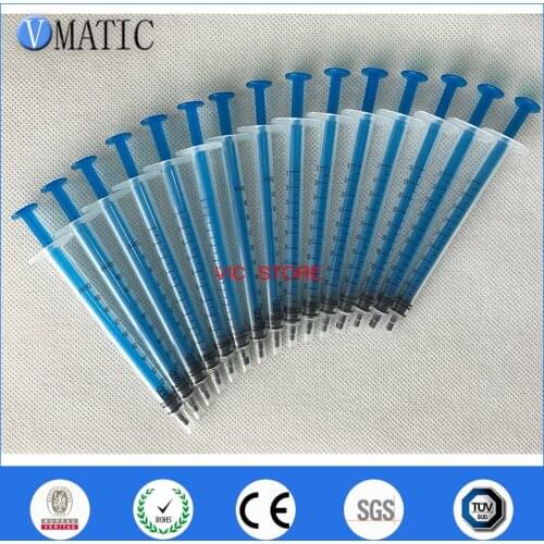 High Quality Non Sterilized Plastic Liquid Dispenser Syringe 1cc/ml 50Pcs/Bag