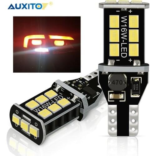 W16W LED T15 LED Bulb Canbus 921 NO OBC Error Free Car Backup Reserve Lights Bulb For Volkswagen VW Tiguan MK5 MK7 MK4 MK6 MK2