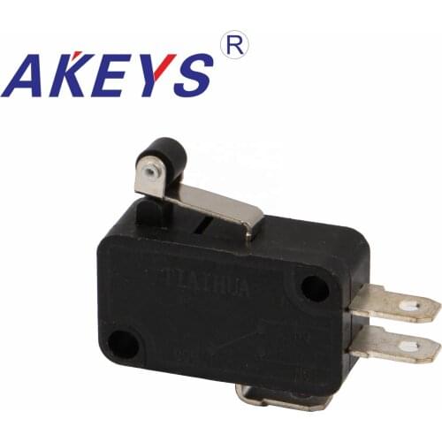 10 PCS MS-020 JL034-2 3pins Micro switch with wheel Rectangular microswitch mouse switch