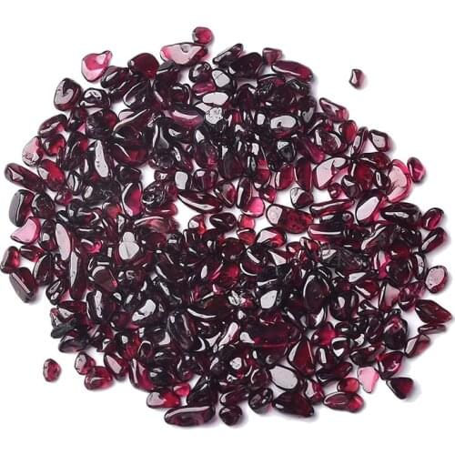 100g 3 Sizes Pomegranate Color Natural Mixed Quartz Crystal Stone Rock Gravel Specimen Tank Decor Natural Stones And Minerals