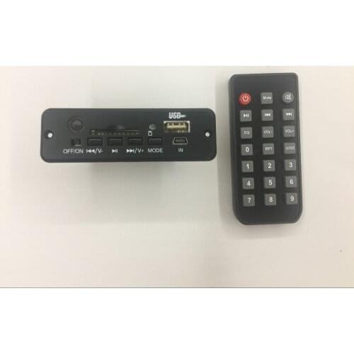 3.7V-5V Switch with charge port 4.0 Bluetooth MP3 WAV APE audio decoder board Bluetooth 3W x 2 power amplifier AUX