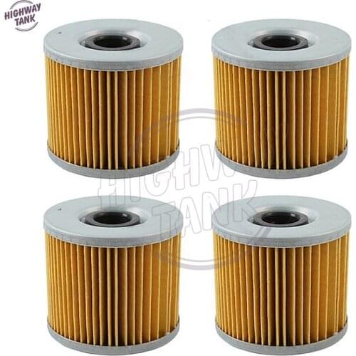 4 Pcs Motorcycle Engine Oil Filter case for Suzuki GS300L GS450G GS450E GS500E GS500F GS500 GR650