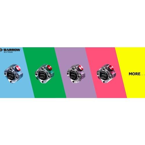 Barrow SLF-RGB LRC RGB Water Flow Meter