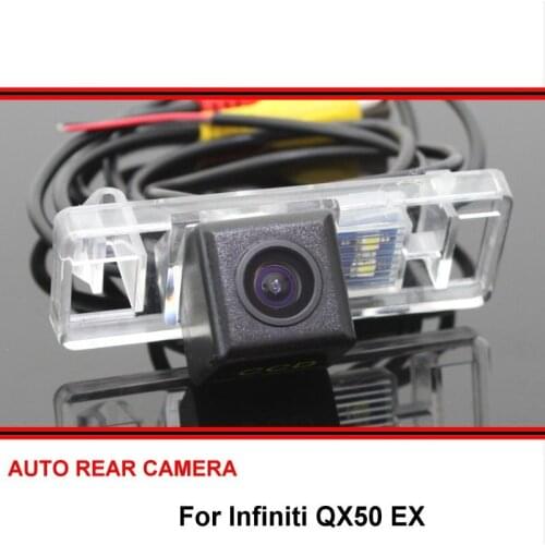 For Infiniti QX50 EX Car Reverse Backup Wide Angle HD CCD Rearview Parking Rear View Camera Night Vision Waterproof