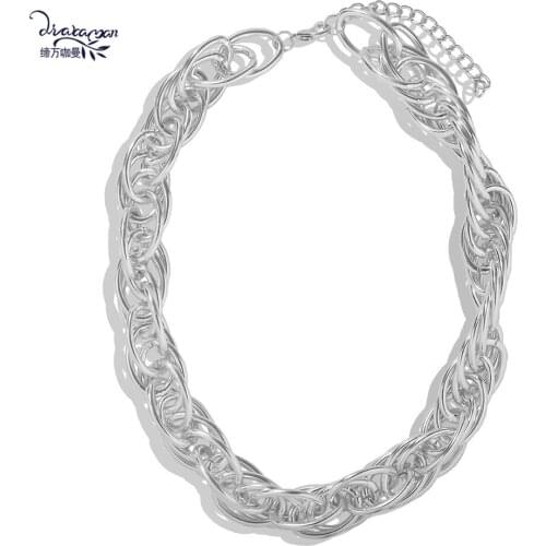 Серебряные чокеры Dvacaman China At AliExpress