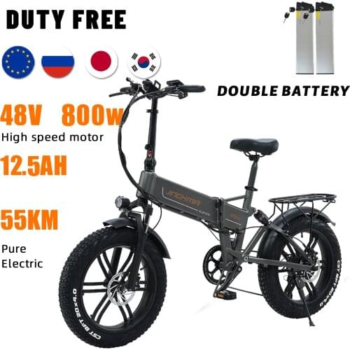 R6S e-bike Elektro Fahrrad 800W 48V 12.5AH Lithium-Batterie 4,0 Fett Reifen elektrische electric fat bike bicycle
