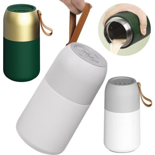 Soymilk Maker Electric Juicer Machine Smoothie Blender Soya-Bean Milk Rice Paste Maker Insulation USB Charge Sojamilchhersteller