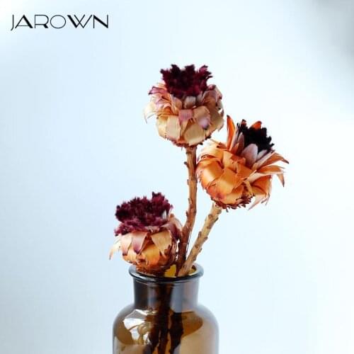 JAROWN Narcissus Dried Flower Air Dried Real Flower Home Flower Arrangement Cafe Shop Decoration Natural Plant Wedding Decor