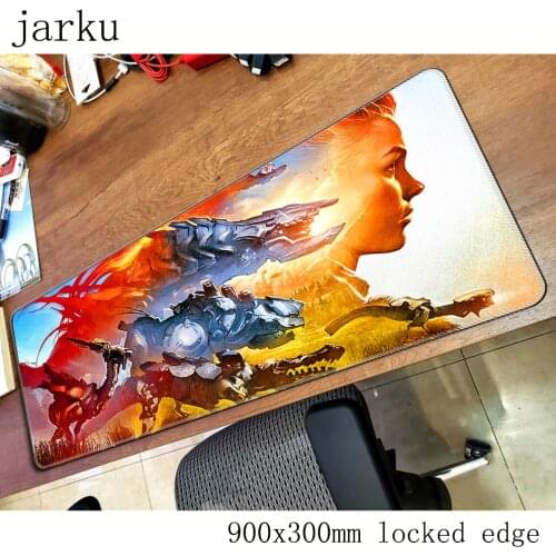 Horizon zero dawn pad mouse computador gamer mause pad 900x300X2MM padmouse big best mousepad ergonomic gadget office desk mats