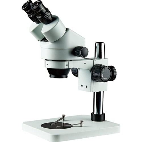 SZM7045-B1 7x-45x Micro View Microscope Pole Stand Affordable Binocular Continuous Zoom Stereo Microscope