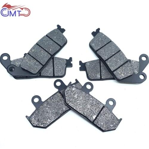 For Suzuki Burgman 650 Skywave AN650 AN650Z 2002-2017 AN650A Skywave 650LX 2012-2018 Front Rear Brake Pads Set Scooter Parts