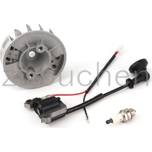 Suitable for Honda GX50 brush cutter ignition coil ignition module grass cutter magneto flywheel rotor high voltage package