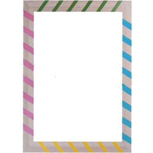 Frame Photo Booth Props Photography mask paper Card Wedding/birthday/ Party Decoration gift strip design Wh