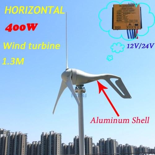Free shipping, 400w wind turbine 48v for home use streetlight and yacht electricity supply urgent power station DIY blades