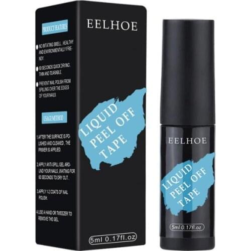 1pc 5ml Nail Latex Peel Off Liquid Tape From Protection Finger Lacquer Protect Polish Anti-overflow Glue Nail Gel Manicure Tools