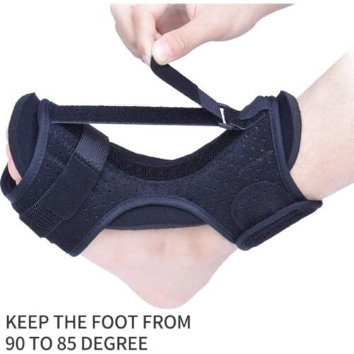 1Pc Plantar Fasciitis Dorsal Night Splint Foot Orthosis Stabilizer Adjustable Drop Foot Orthotic Brace Support Pain Relief Tool