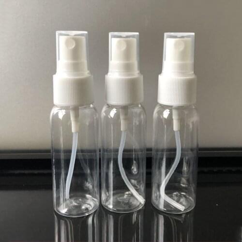 10PCS 30ml Portable Pump Make-up Perfume Spray Bottle Lotion Refillable Empty Spray Bottle Travel Points Bottling
