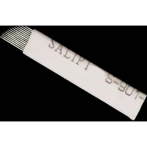 100pcs Lamina Tebori 14 Flex Microblading Pin 0.20mm Tattoo Needles Blades By Free Shipping