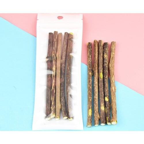 5pcs Natural Catnip Stick Cat Cleaning Teeth Molar Toothpaste Stick Silvervine Actinidia Fruit Cat Snacks Sticks Pet Cleaning