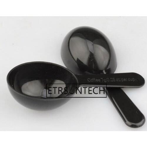 500pcs Plastic Coffee Measuring Spoon Convenient Coffee Bean Powder Scoop 7g Baking Spoons Powder Drinkware Tools