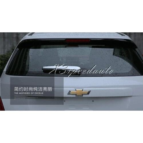 Free Shipping Chromed Rain Wiper Nozzle Trim For Chevrolet Chevy TRAX 2014-2016