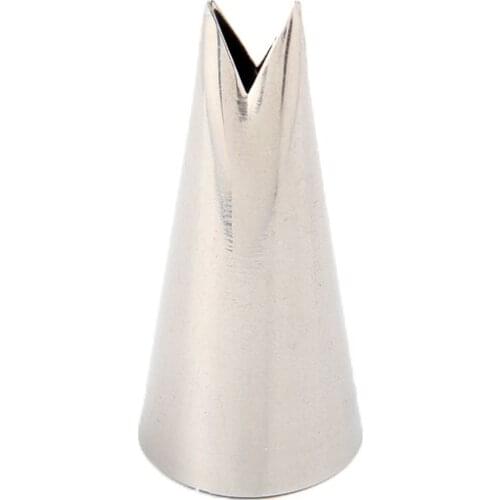 Free Shipping New Stainless Steel 304 Large Leaf Piping Nozzle Cakes Cupcakes Decorating Icing Tips #366