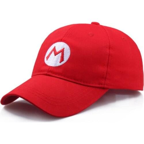 Game Mario bro Baseball Cap for Women Men Cosplay Casual Hip Hop Hat Travel Outdoor Sun Hat student Sporting goods gift toy