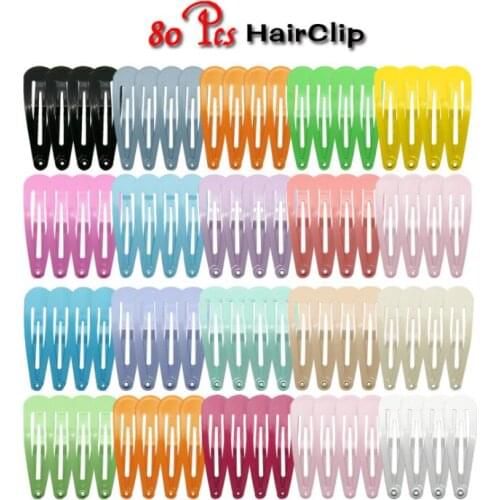 Color metal hair clips women Hairpins Hair Clips For The Women Hair Barrettes Pins Metal Hairgrip Colorful Snap Alligator Hair