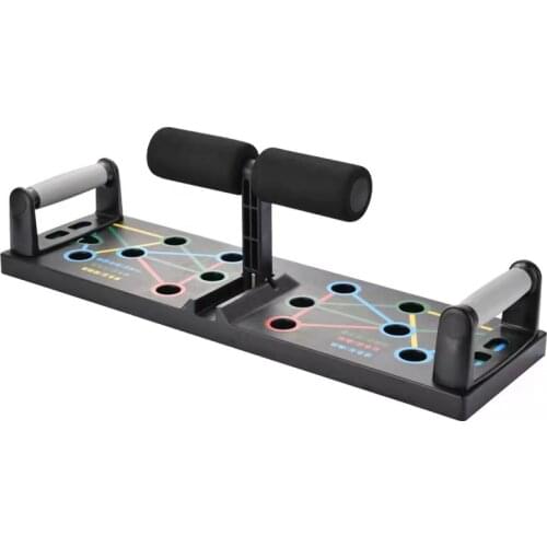 Free Shipping Multifunctional Fitness Foldable Portable Muscle Training Push-Up Board 14 In 1Use For Home Gym 1PCS