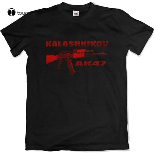 Kalashnikov Ak-47 Ussr Russian Gun Short / Long Sleeve T-Shirt S - 3Xl