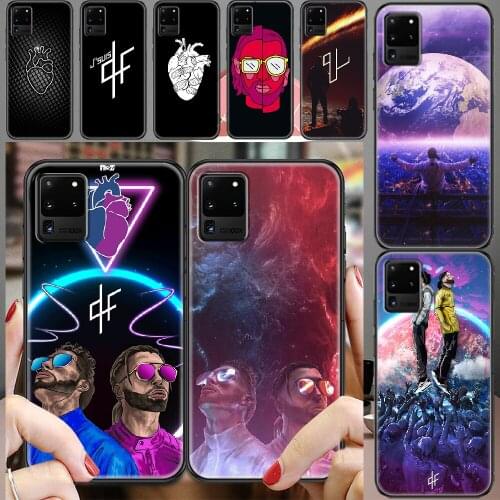 PNL QLF Rapper Combination Phone case For Samsung Galaxy Note 4 8 9 10 20 S8 S9 S10 S10E S20 Plus UITRA Ultra black art
