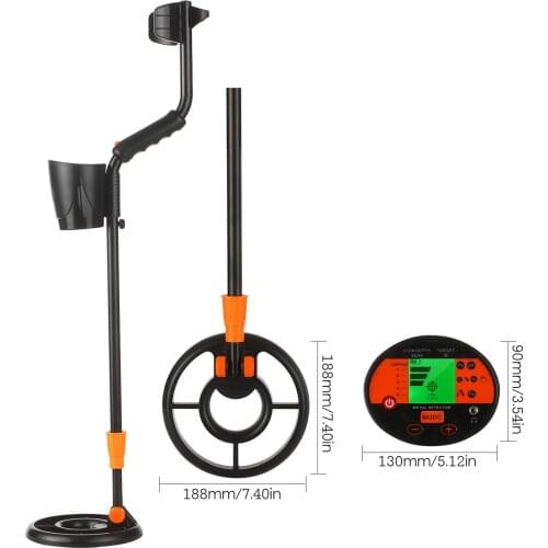 Outdoor Underground Metal Detector Easy Installation Gold Metal Finder Treasure Hunter Sensitivity Adjustable for Metal Detect