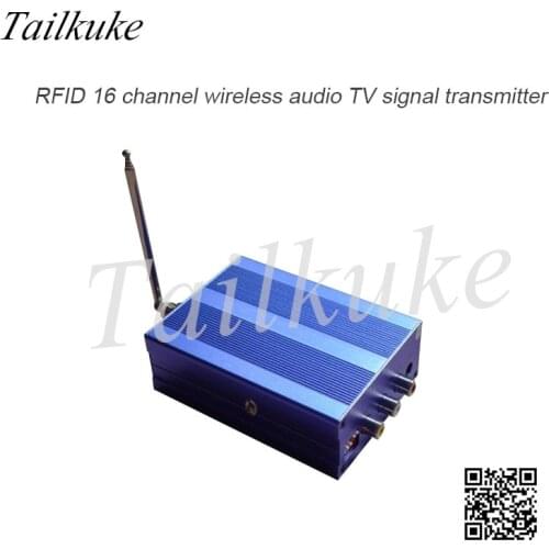 TV Signal Transmitter UHF Wireless Video AV to RF Analog TV Open Circuit Wireless Signal Transmitter