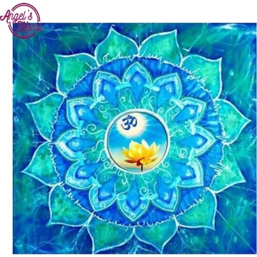 Full,Diamond Embroidery religion Lotus 5D,Diamond Painting,Cross Stitch,3D,Diamond Mosaic,Needlework,Crafts,Christmas,Gift