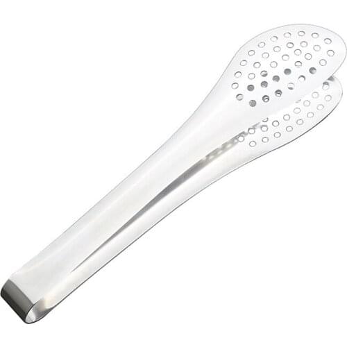 1pcs 5/7/9/12 inch Stainless Steel Food Tongs Kitchen Fried Fish Clips Anti-scalding Bread Tongs Buffet Food Clips Steak Tongs