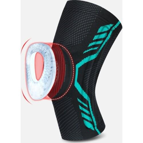 1pc Knee Pad Sleeve Thermal Compression Leg Support Bandage Protector For Weight Lifting Basketball Running Jogging Hot Sell