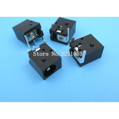10PCS/LOT DC-044 power connector 5.5*2.1MM DC power supply socket DC044 3 Pins Power Socket