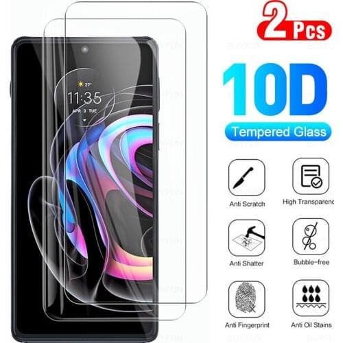 2Piece Tempered Protective Glass For Motorola Edge 20 Pro Lite 20Pro Edge20 Safety Explosion-proof Armor Phone Screen Cover Film