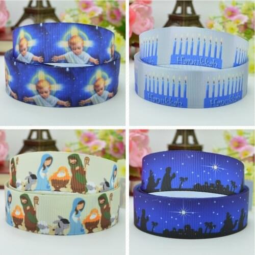 10 Yards 22mm 7/8" Jesus loves me LOVE wedding Printed grosgrain ribbon hair bow Headwear DIY hair accessories retail B0929