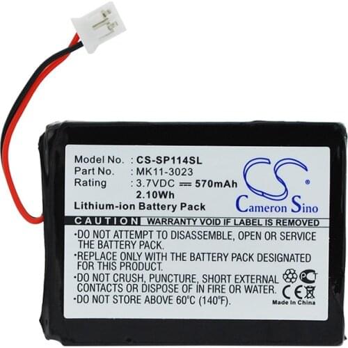 CameronSino for SONY CECHZK1JP CECHZK1UC PlayStation 3 Wireless Qwerty Keypad PS3 Wireless Qwerty Keypad MK11-2902 battery