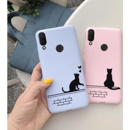 For Huawei nova3i Case Cartoon Soft and silky Soft Slim Silicone Candy Phone Cases For nova 3i Mobile Phone Accessories