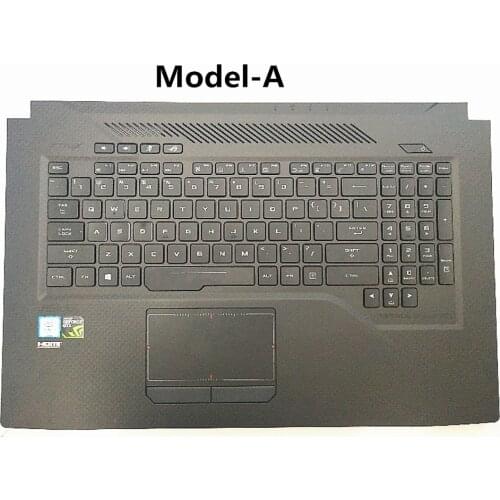 Lapto/Notebook US colorful Backlight Keyboard Shell Cover case for Asus ROG Strix 3 GL703 GL703V GL703VM GL703S GL703GS S7B S7BM